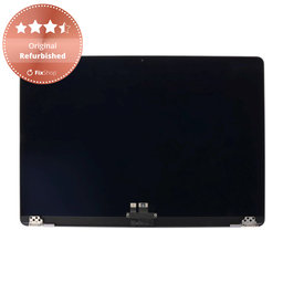 Apple MacBook Air 15" M2 A2941 (2023), M3 A3114 (2024) - LCD Display + Frontglas + Abdeckung (Space Gray) Original Refurbished