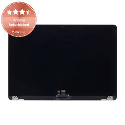 Apple MacBook Air 15" M2 A2941 (2023), M3 A3114 (2024) - LCD Display + Frontglas + Abdeckung (Starlight) Original Refurbished