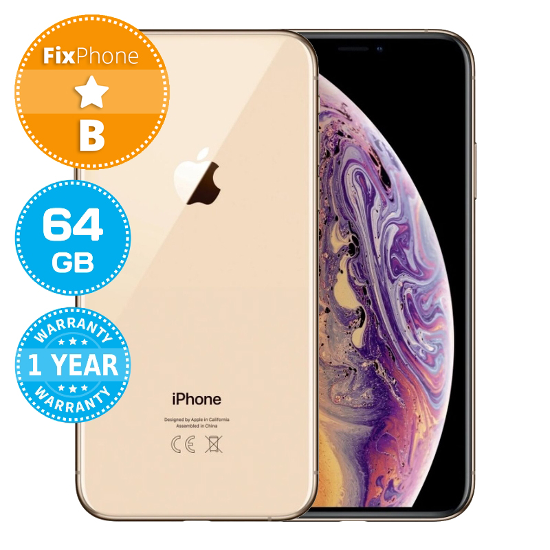 iphone xs gold 64