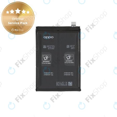 Oppo Reno 6 5G CPH2251 - Akku Batterie BLP863 4300mAh - 4907758 Genuine Service Pack