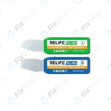 Relife RL-089 - Set von Zinn-Schabemessern