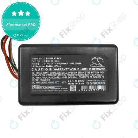 Samsung PowerBot R9350, R9250 - Akku Batterie DJ96-00193D Li-Ion 21.6V 5000mAh HQ