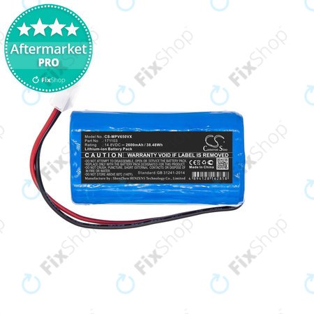 Mamibot PreVac 650, Exvac 660 - Akku Batterie 171103 Li-Lon 14.8V 2600mAh HQ