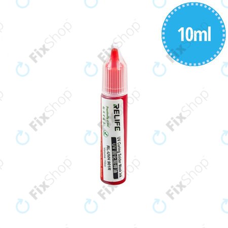 Relife RL-901R - UV-härtbare Lötmaske - 10ml (Rot)