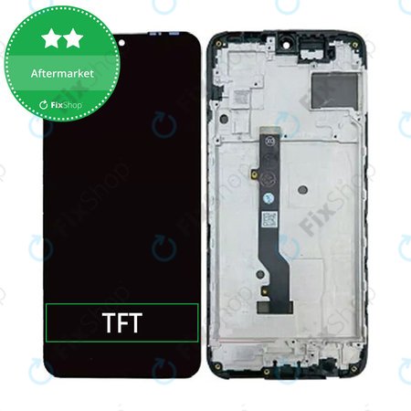 Infinix Note 12 - LCD Display + Touchscreen Front Glas + Rahmen (Force Black) TFT