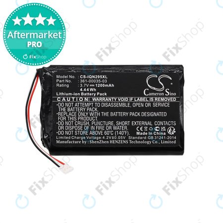 Garmin A3AVDG03, Nuvi 2000-series - Akku Batterie 361-00035-03, 361-00035-07 1200mAh HQ