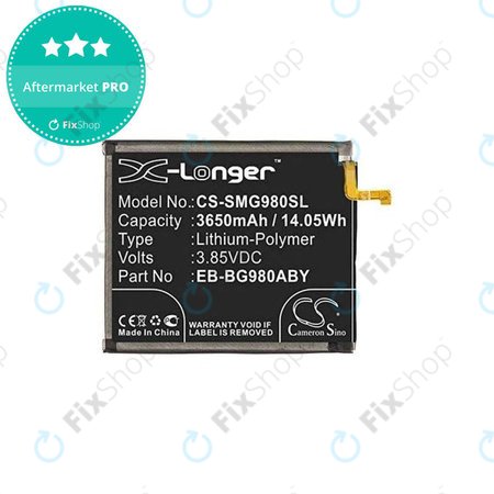 Samsung Galaxy S20 G980F - Akku Batterie EB-BG980ABY 3650mAh HQ