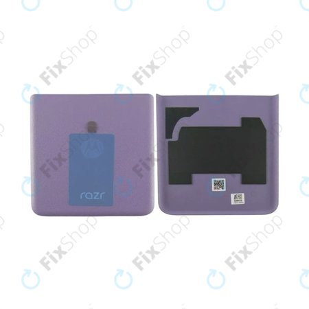 Motorola Razr 40 - Akkudeckel (Untere) (Grape Compote) - 5S58C22941 Genuine Service Pack