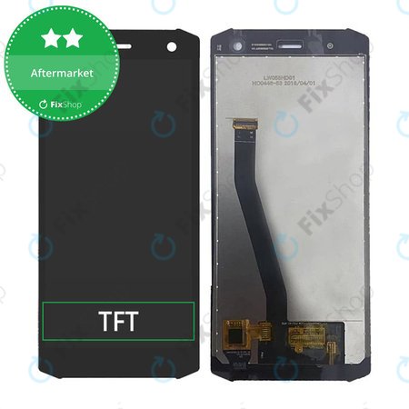 myPhone Hammer Energy 2 - LCD Display + Touchscreen Front Glas TFT