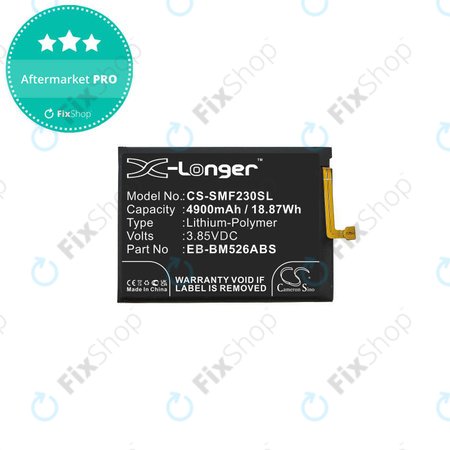 Samsung Galaxy M23 5G M236B, M33 5G M336B, M53 5G M536B - Akku Batterie EB-BM526ABS 4900mAh HQ